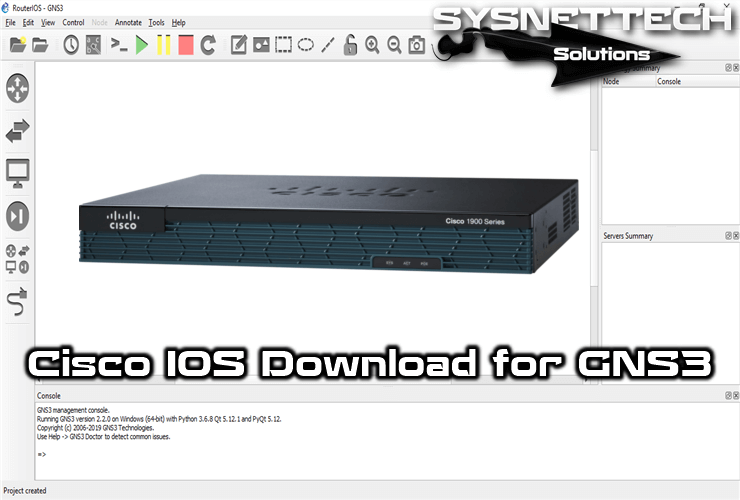 router ios images for gns3